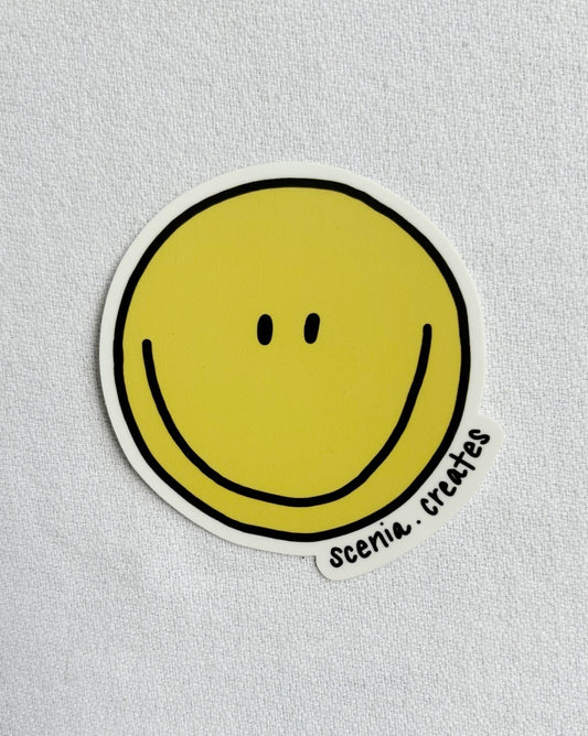 S.C. Smiley Sticker